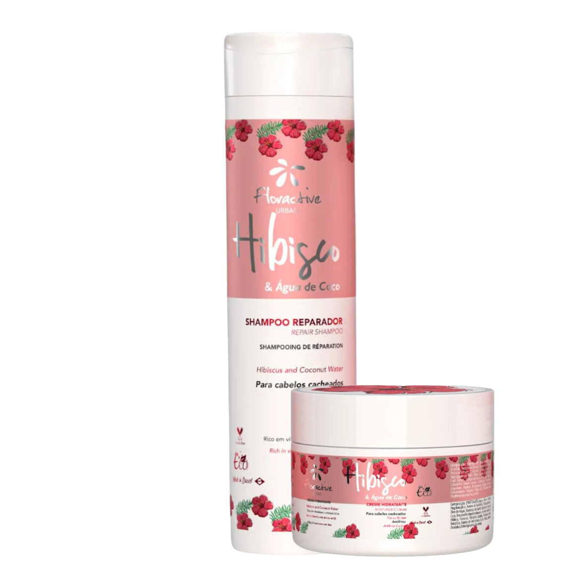 Shampoo Hibiscus And Coconut Water For Curly Hair 300ml