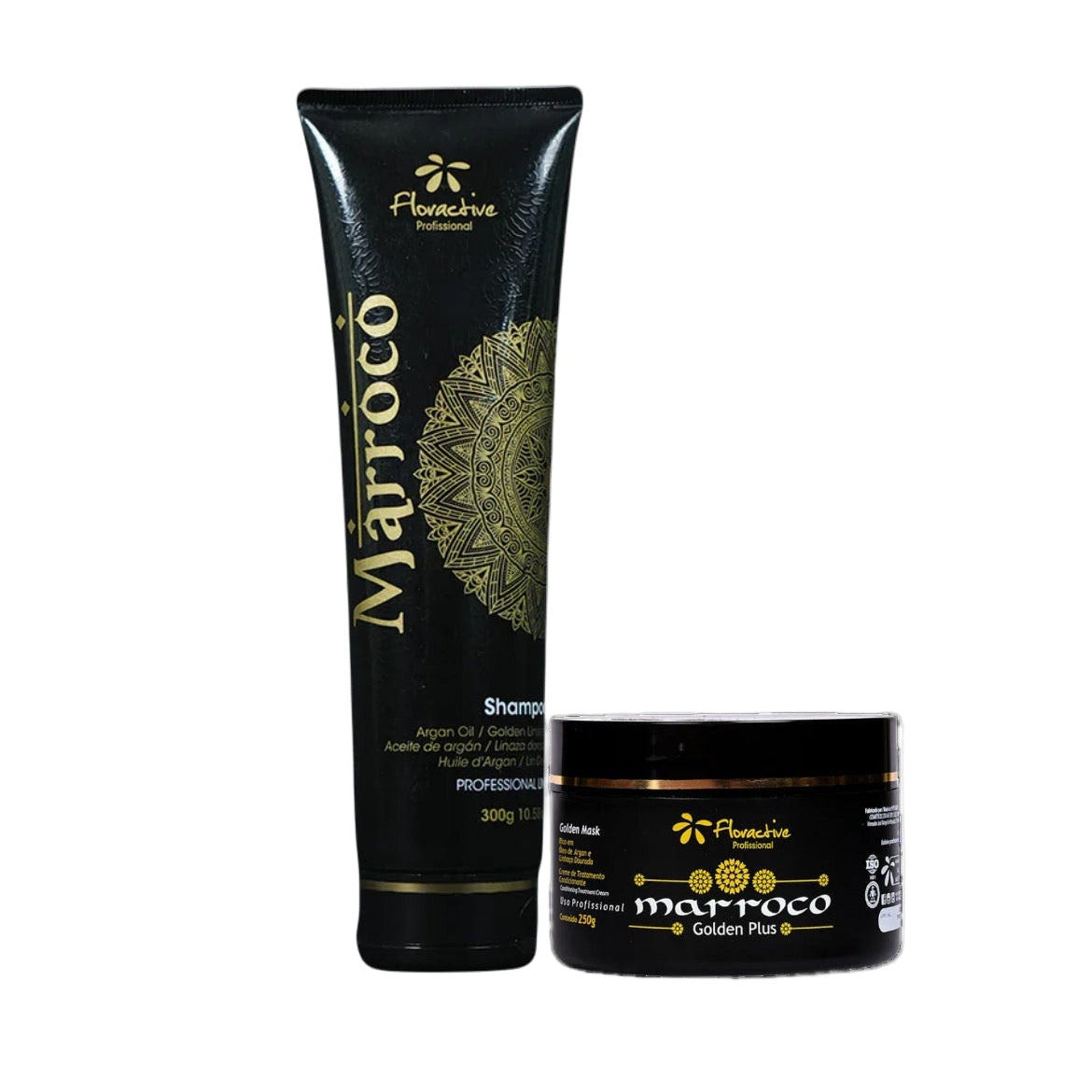 MARROCO GOLDEN PLUS SHAMPOO AND MASK 300 ml