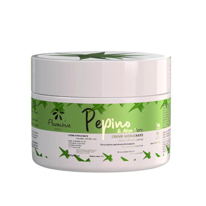 Cucumber And Aloe Vera Mask For Chemically Treated Hair 250g - Floractive UK