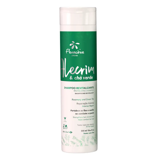 Rosemary And Green Tea Shampoo Intense Repair 300ml - Floractive UK