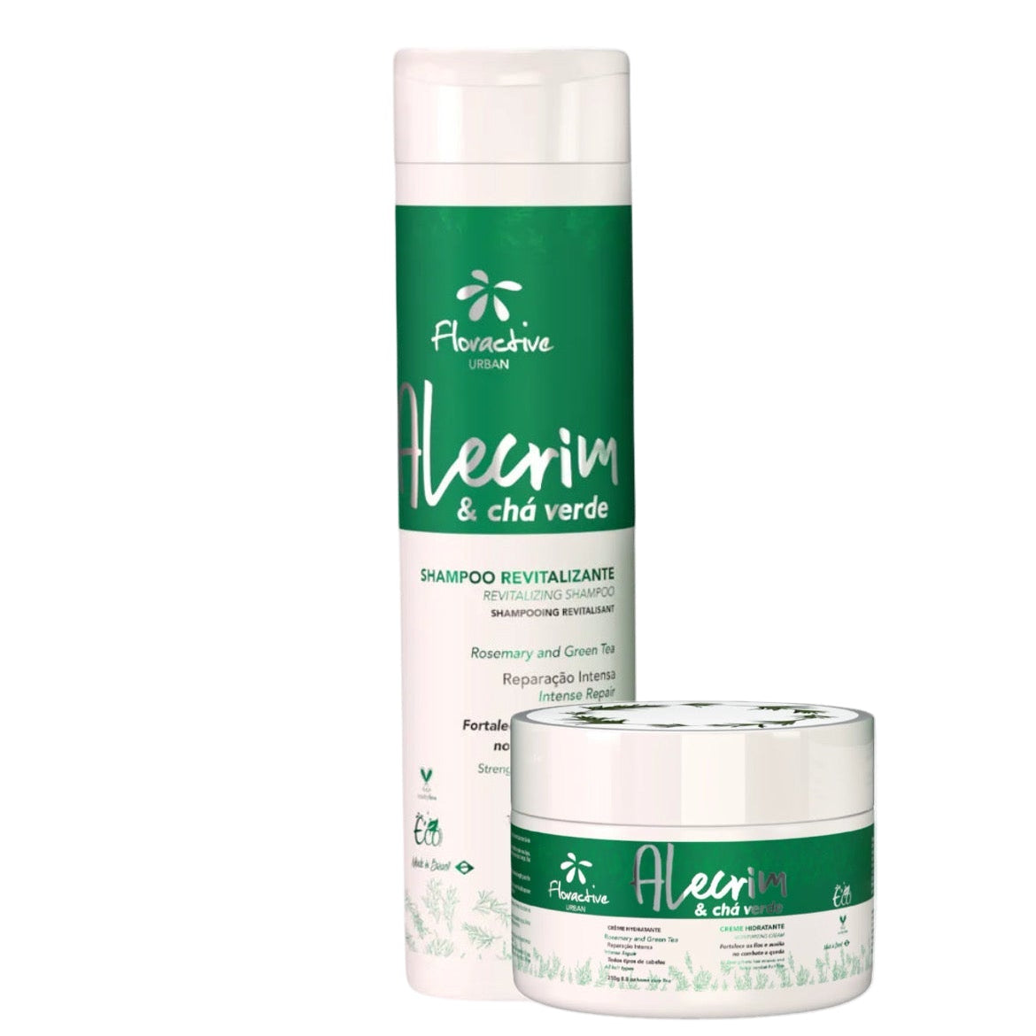 Rosemary And Green Tea Shampoo And Mask Intense Repair 300ml