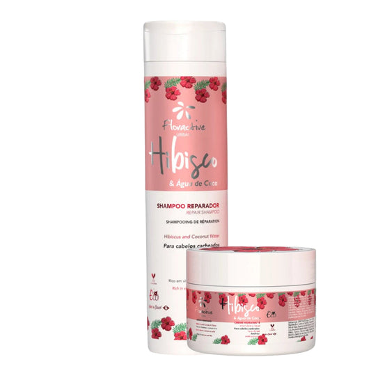 SHAMPOO HIBISCUS AND COCONUT WATER FOR CURLY HAIR 300ml