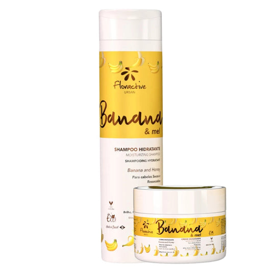 BANANA AND HONEY SHAMPOO AND MASK FOR DRY AND DRY HAIR 300ml