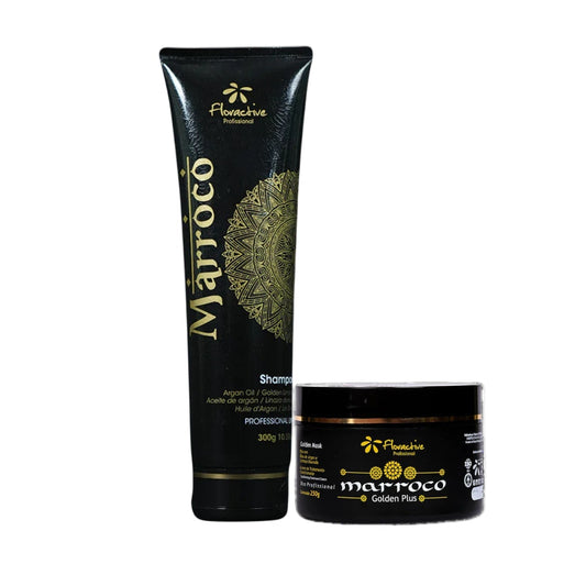 MARROCO GOLDEN PLUS SHAMPOO AND MASK  300 ml