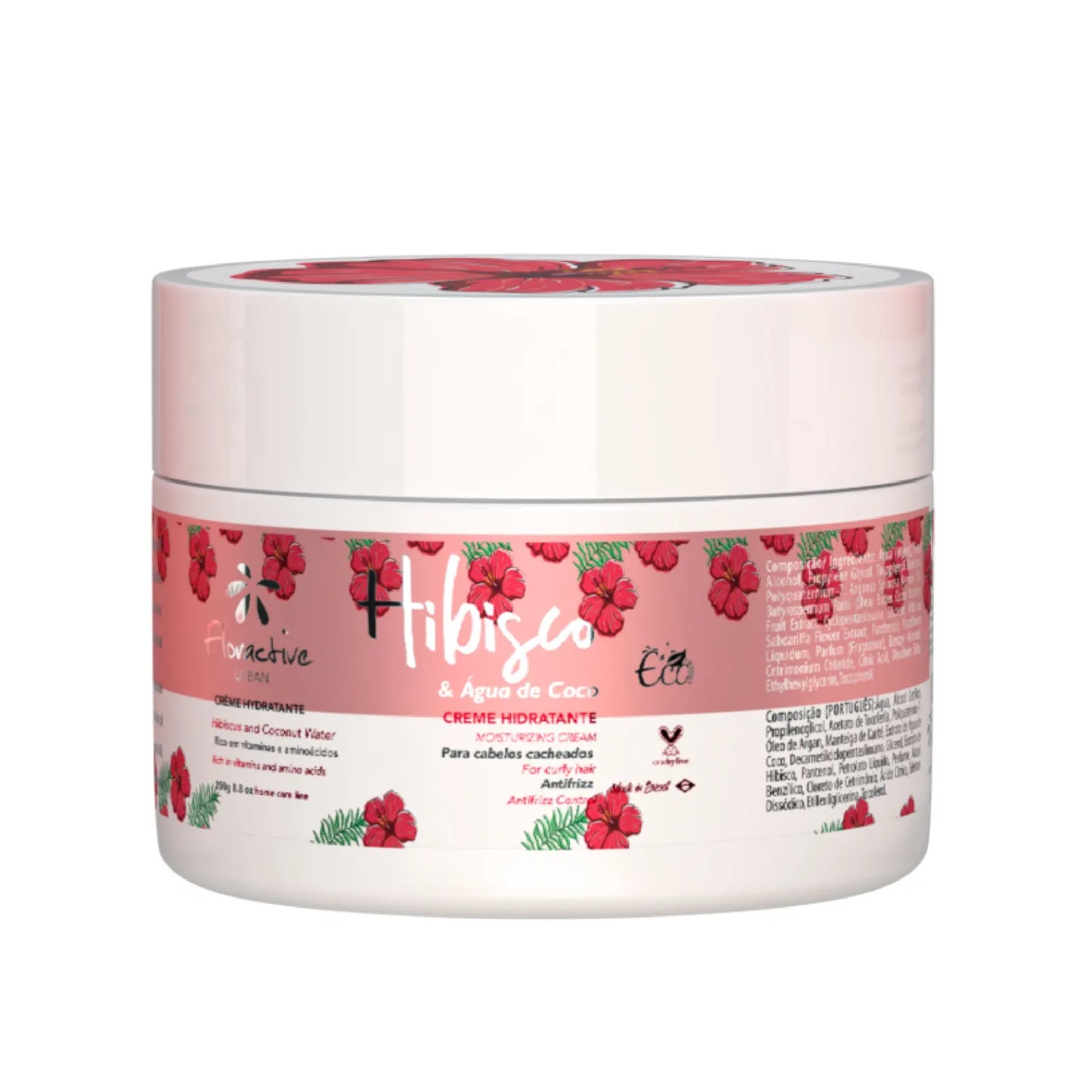 HIBISCUS AND COCONUT WATER MASK FOR CURLY HAIR 250g