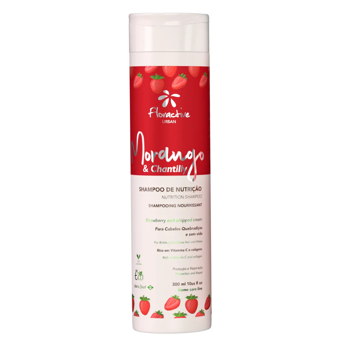 STRAWBERRY AND WHIPPED SHAMPOO FOR BRICK, LIFELESS HAIR 300ml